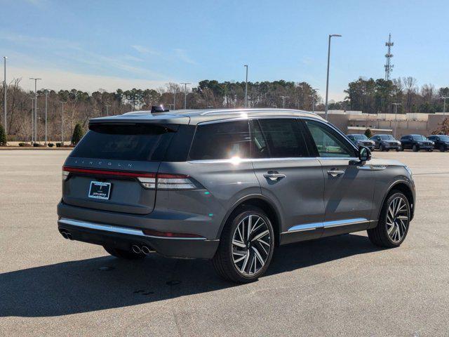 new 2025 Lincoln Aviator car, priced at $77,808