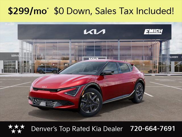new 2025 Kia EV6 car, priced at $44,851