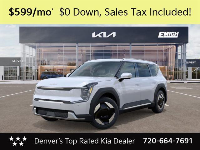 new 2026 Kia EV9 car, priced at $62,385