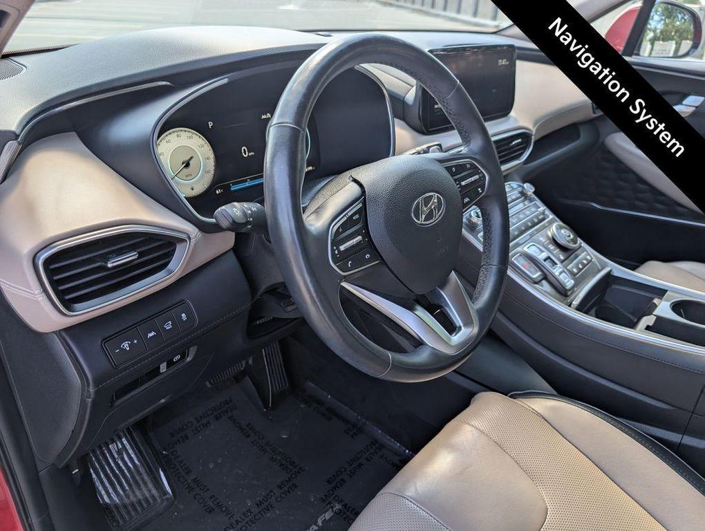 used 2021 Hyundai Santa Fe car, priced at $23,999