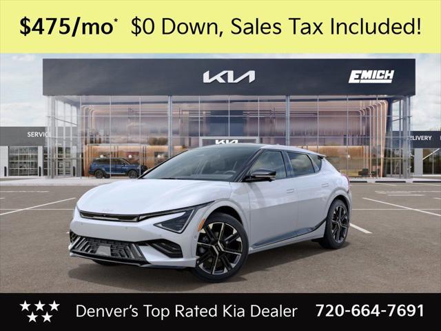 new 2025 Kia EV6 car, priced at $54,454