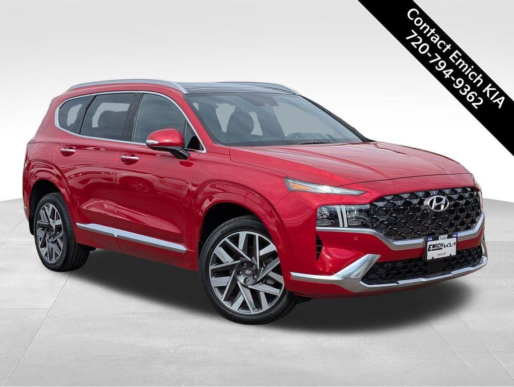 used 2022 Hyundai Santa Fe car, priced at $29,898