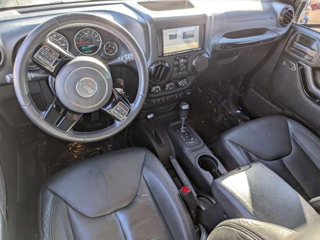 used 2014 Jeep Wrangler Unlimited car, priced at $20,412