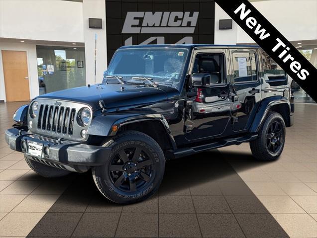 used 2014 Jeep Wrangler Unlimited car, priced at $20,412