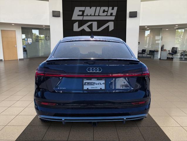 used 2021 Audi e-tron Sportback car, priced at $32,271