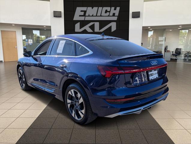 used 2021 Audi e-tron Sportback car, priced at $32,271