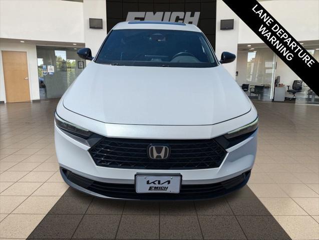 used 2023 Honda Accord Hybrid car, priced at $27,498