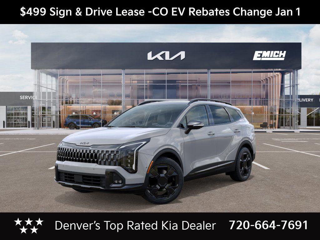 new 2026 Kia Sportage car, priced at $47,850