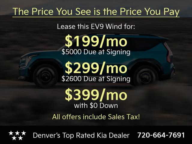 new 2026 Kia EV9 car, priced at $59,790