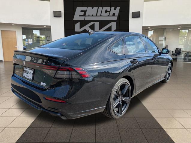 used 2023 Honda Accord Hybrid car, priced at $30,498