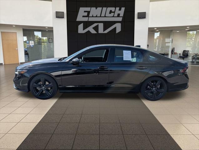 used 2023 Honda Accord Hybrid car, priced at $30,498
