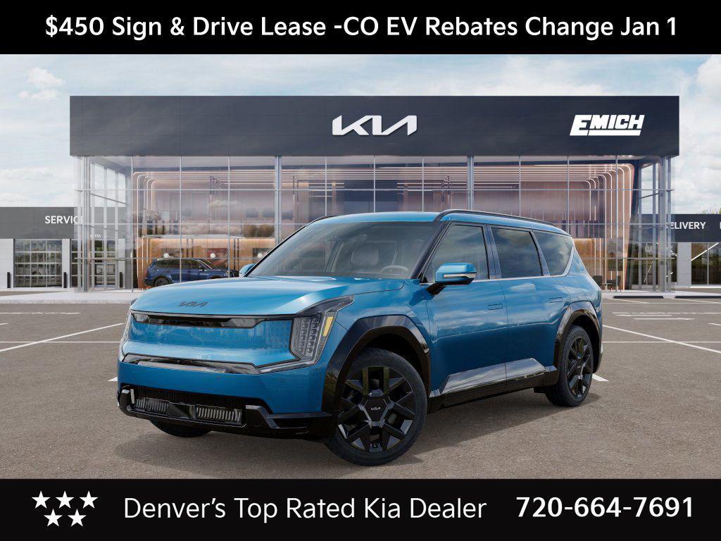 new 2026 Kia EV9 car, priced at $58,554