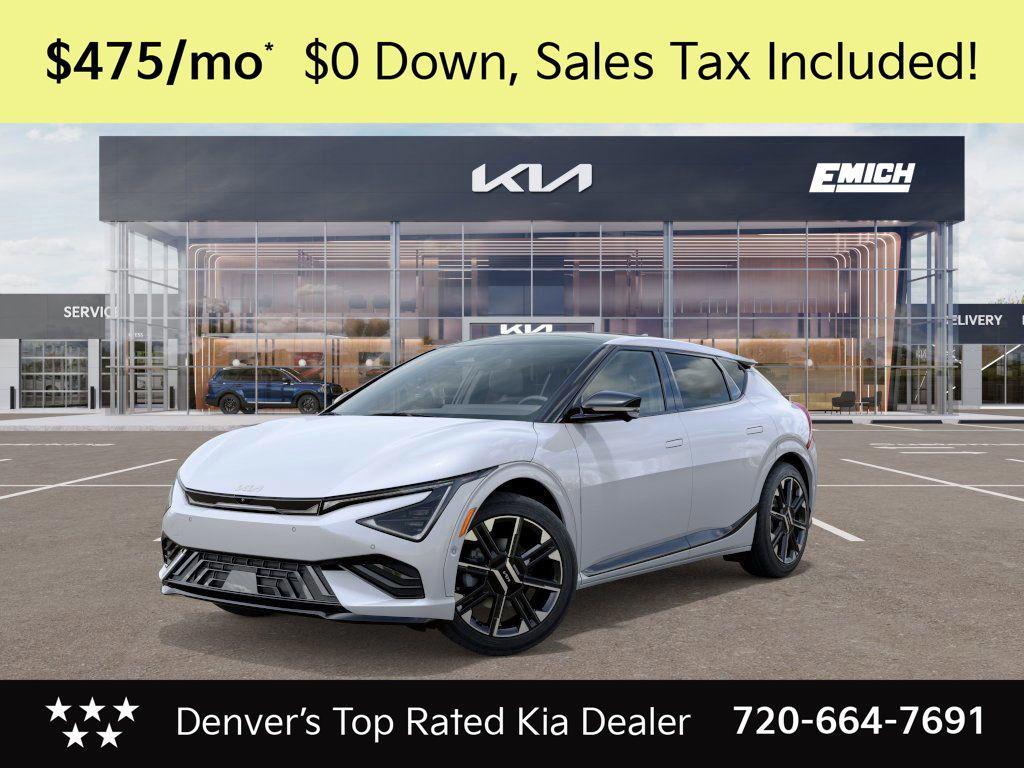 new 2025 Kia EV6 car, priced at $55,530