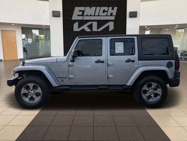 used 2017 Jeep Wrangler Unlimited car, priced at $19,402