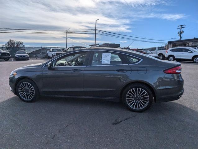 used 2017 Ford Fusion car, priced at $10,498