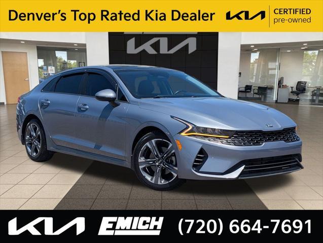 used 2021 Kia K5 car, priced at $23,999
