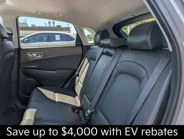 used 2020 Hyundai Kona EV car, priced at $17,999