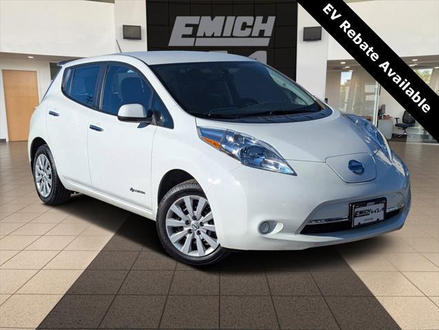 used 2017 Nissan Leaf car, priced at $9,299