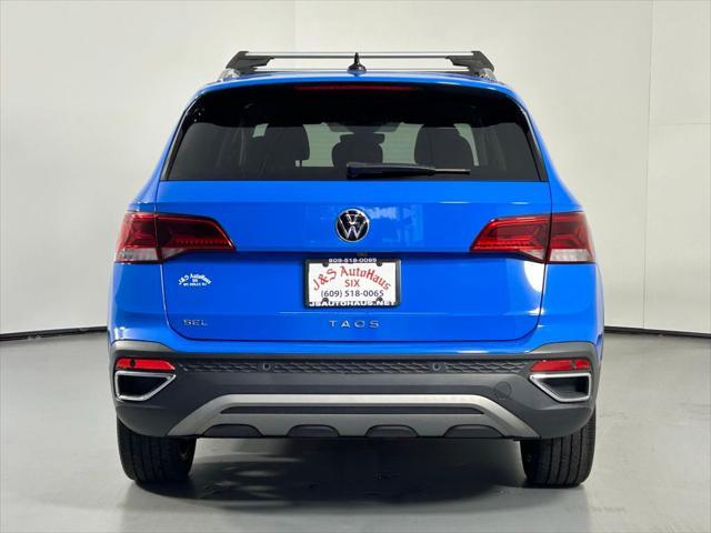 used 2022 Volkswagen Taos car, priced at $22,500