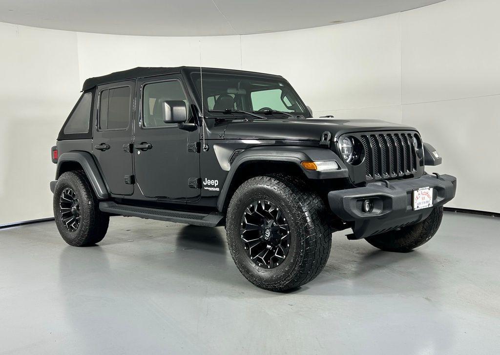 used 2020 Jeep Wrangler Unlimited car, priced at $23,495