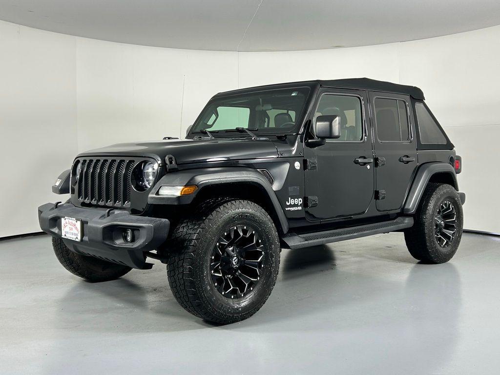 used 2020 Jeep Wrangler Unlimited car, priced at $23,495