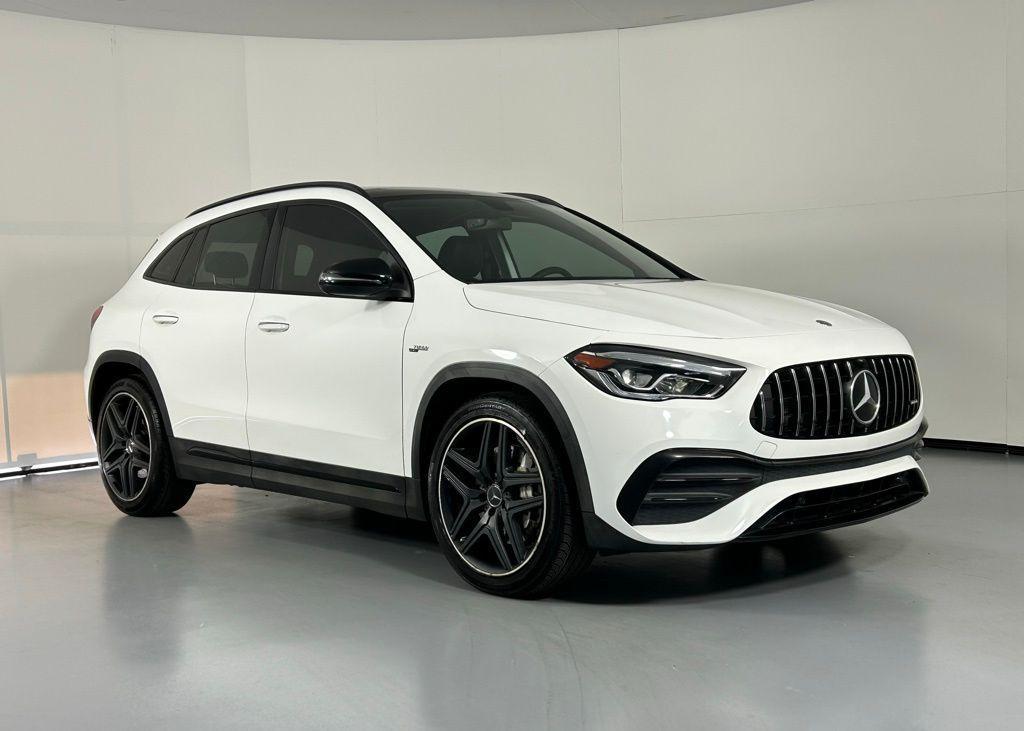 used 2021 Mercedes-Benz AMG GLA 35 car, priced at $33,999