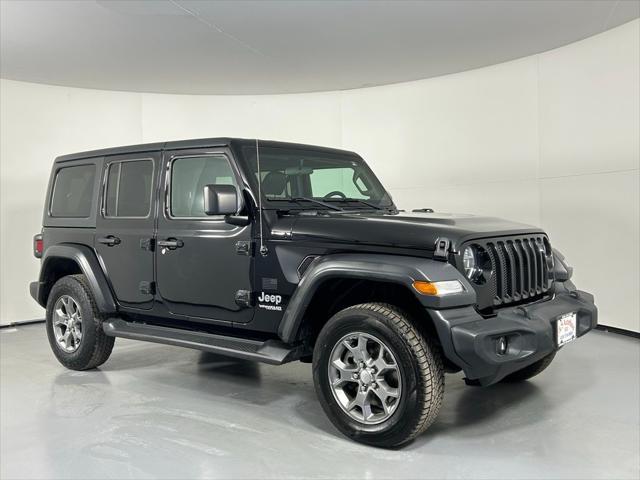 used 2020 Jeep Wrangler Unlimited car, priced at $25,250