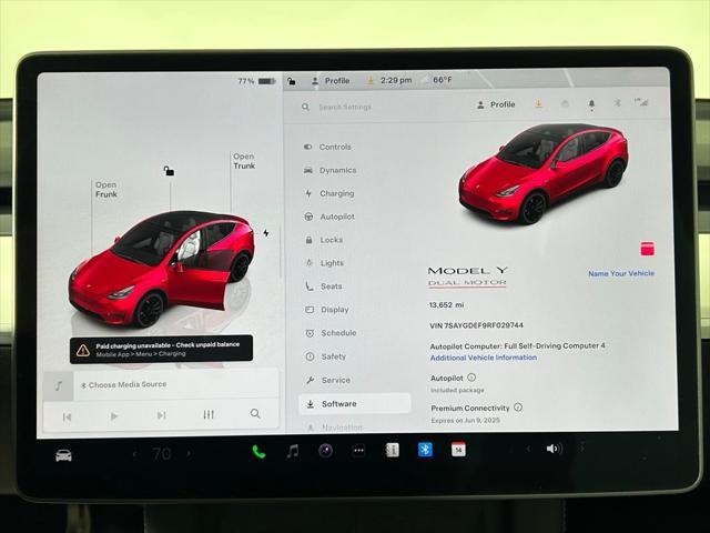 used 2024 Tesla Model Y car, priced at $37,999