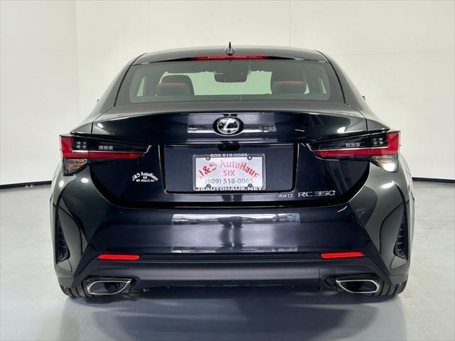 used 2022 Lexus RC 350 car, priced at $39,999