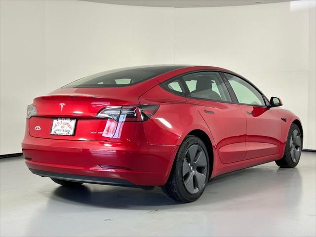 used 2022 Tesla Model 3 car, priced at $26,999