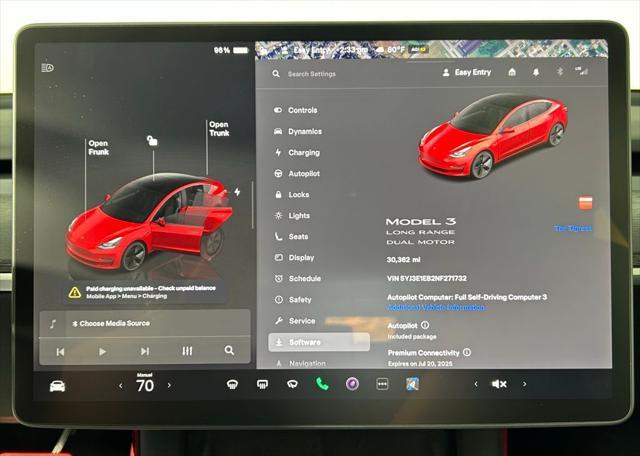 used 2022 Tesla Model 3 car, priced at $26,999