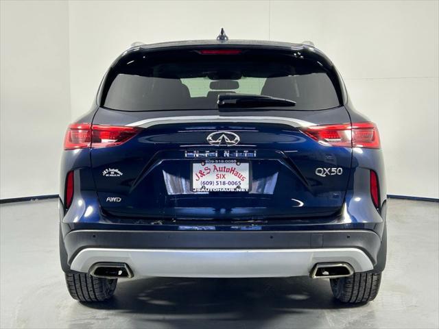 used 2021 INFINITI QX50 car, priced at $23,500