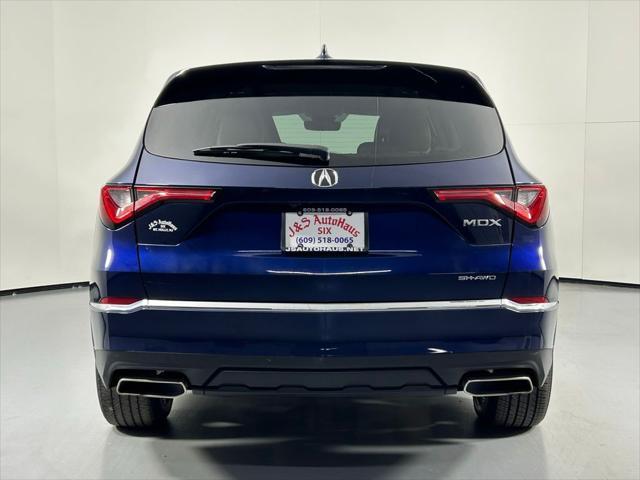 used 2022 Acura MDX car, priced at $35,500