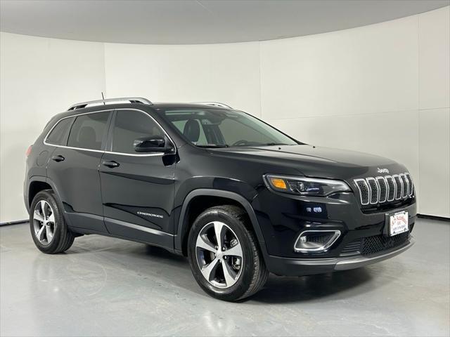 used 2021 Jeep Cherokee car, priced at $21,999