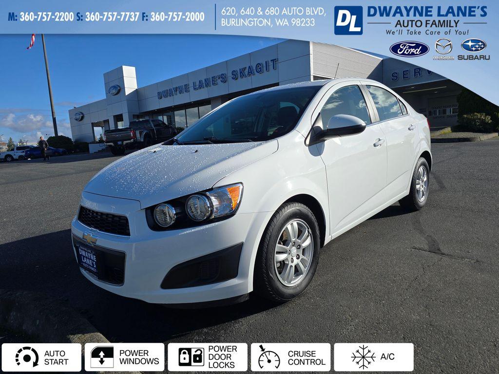 used 2016 Chevrolet Sonic car, priced at $9,724