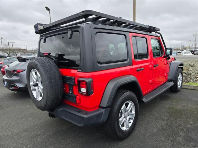 used 2022 Jeep Wrangler Unlimited car, priced at $29,484