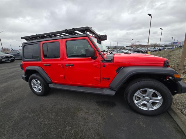 used 2022 Jeep Wrangler Unlimited car, priced at $29,484