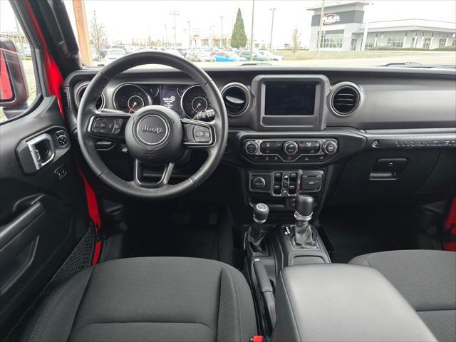 used 2022 Jeep Wrangler Unlimited car, priced at $29,484