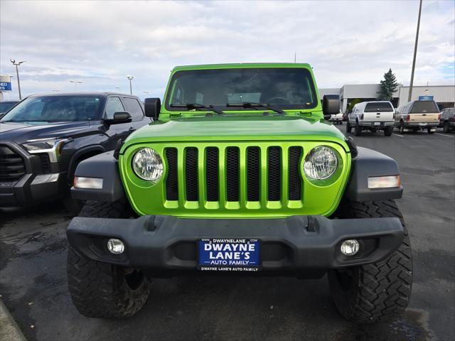 used 2018 Jeep Wrangler Unlimited car, priced at $29,288