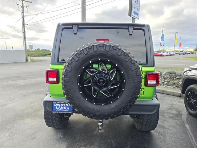 used 2018 Jeep Wrangler Unlimited car, priced at $29,288