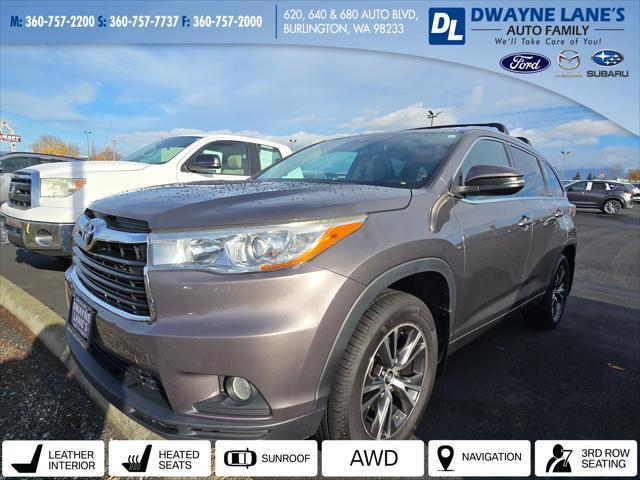 used 2016 Toyota Highlander car, priced at $19,088