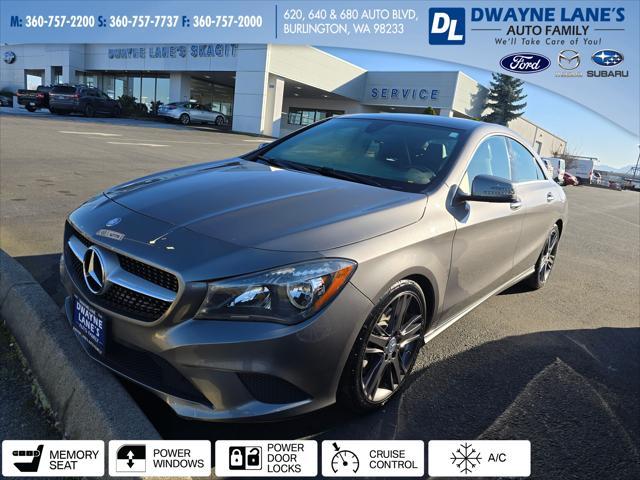 used 2015 Mercedes-Benz CLA-Class car, priced at $12,998