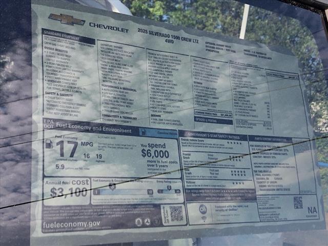 new 2025 Chevrolet Silverado 1500 car, priced at $57,278
