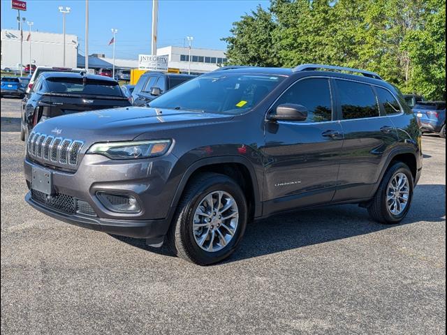used 2021 Jeep Cherokee car, priced at $23,883