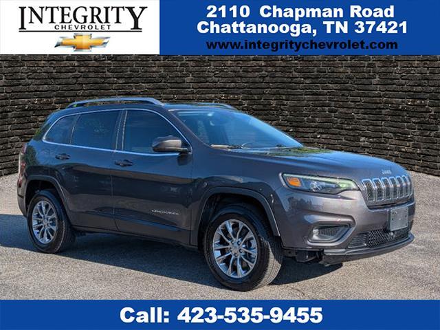 used 2021 Jeep Cherokee car, priced at $23,883