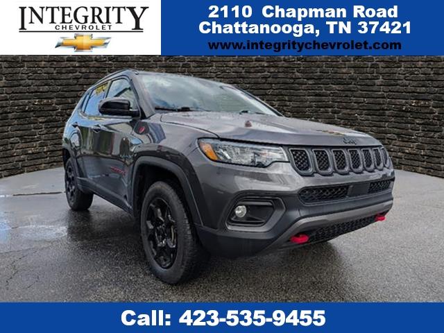 used 2023 Jeep Compass car, priced at $23,926