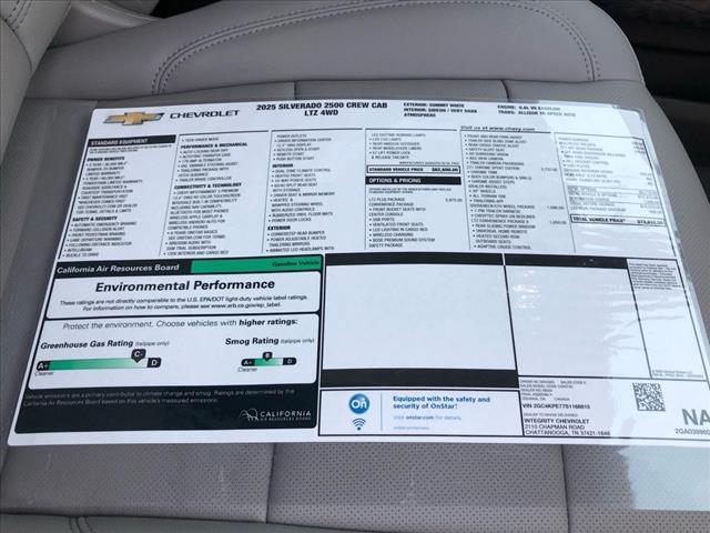 new 2025 Chevrolet Silverado 2500 car, priced at $68,933