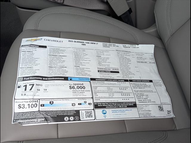 new 2025 Chevrolet Silverado 1500 car, priced at $56,470