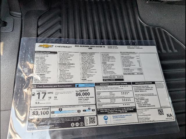 new 2025 Chevrolet Silverado 1500 car, priced at $52,925