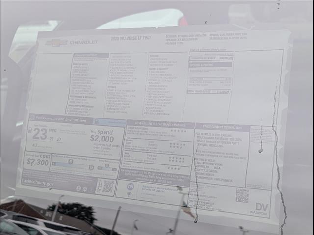 new 2025 Chevrolet Traverse car, priced at $42,195